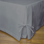 Detail de Cache-sommier gris clair