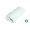 Drap-housse MAJESTIC ESSENTIEL Percale Coton BIO Blanc
