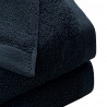 Serviette de bain 685g/m2  Haute Densité Noir