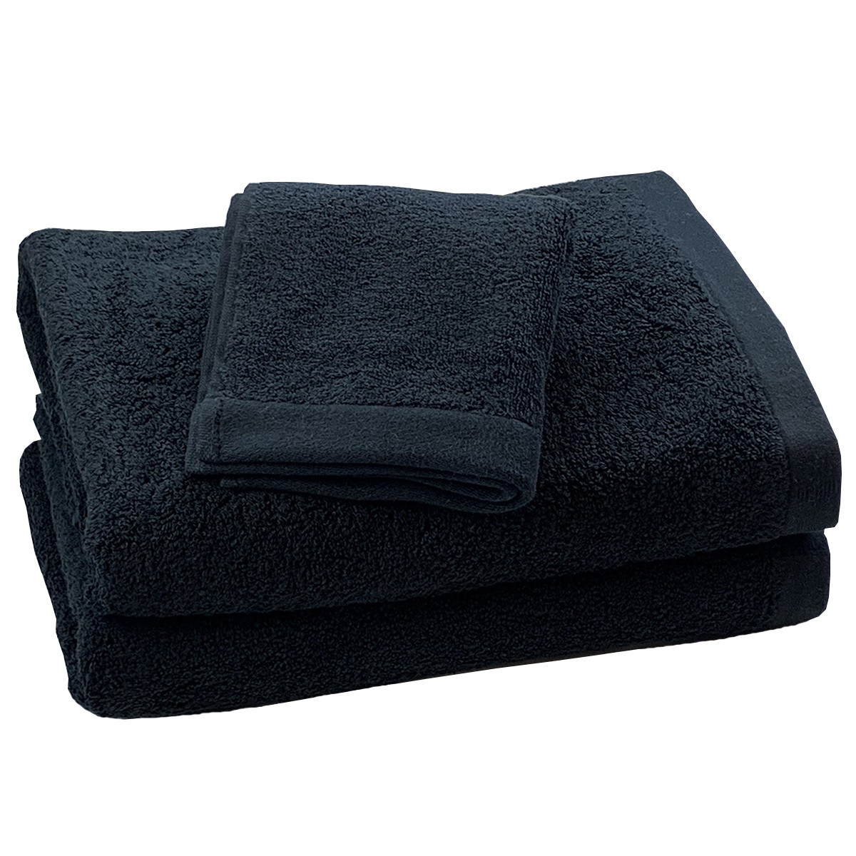 Serviette De Sauna Betz 100% Coton 70x200cm - Noir - Haut Absorbant - Lavable Machine - Fabriqué En Allemagne