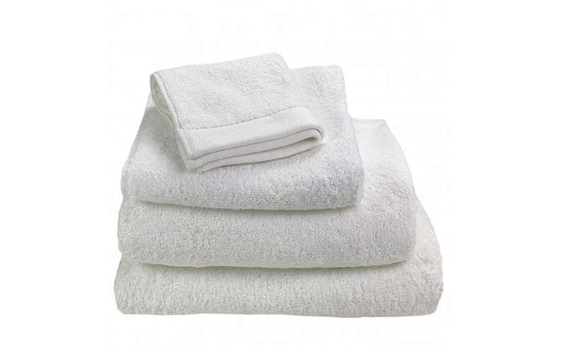 Serviette de bain 685g/m2 Haute Densité Blanc