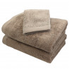 Serviette de bain Haute Densité 685g/m2 Marron glacé
