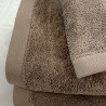 Serviette de bain Haute Densité 685g/m2 Marron glacé