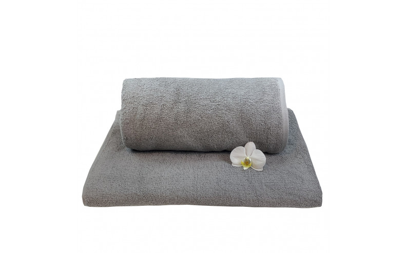 Drap de bain XXL 460 g/m2 Wellness Gris velours