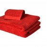 Drap de douche  685 g/m2 Haute Densité  Rouge Corail