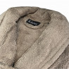 Peignoir de bain marron homme et femme