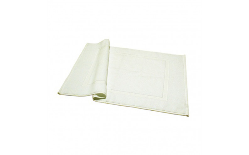 Tapis de bain ivoire