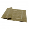 Tapis de bain marron glacé