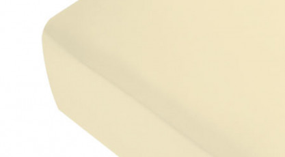 Drap-housse  coloris lin percale de coton