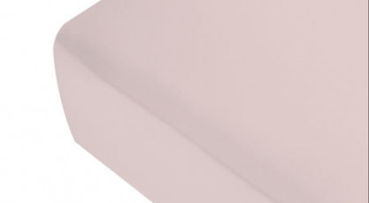 Drap-housse Rose poudré percale de coton