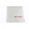 Serviette de bain Haute Densité 685g/m2 MA SERVIETTE Blanc 