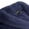 Peignoir de bain coton peigné 500g/m2 Bleu Marine
