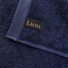 Drap de douche coton peigné 685g/m2 Bleu Marine