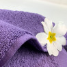 Serviette de bain 685g/m2 Haute densité Prune Grisé