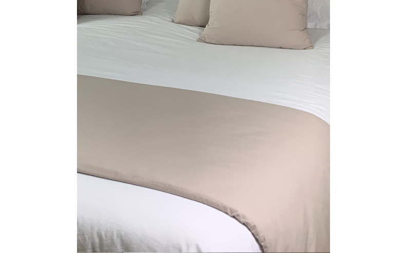 Housse de chemin de lit  MAJESTIC COVER Beige Dune