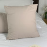 Lot 2 Taies de coussin  MAJESTIC COVER Beige Dune