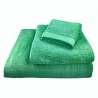 Serviette de bain coton peigné 685g/m2 Vert Impérial