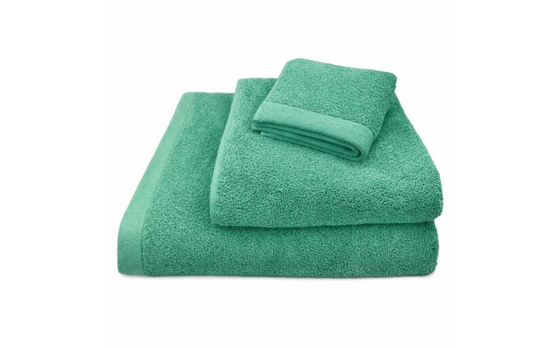 Drap de bain coton peigné 685g/m2 Vert Impérial